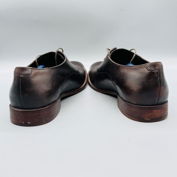 Cole Haan Shoes Mens 13 Brown Leather Derby Oxford Lace Up Dress Classic Office main image 6